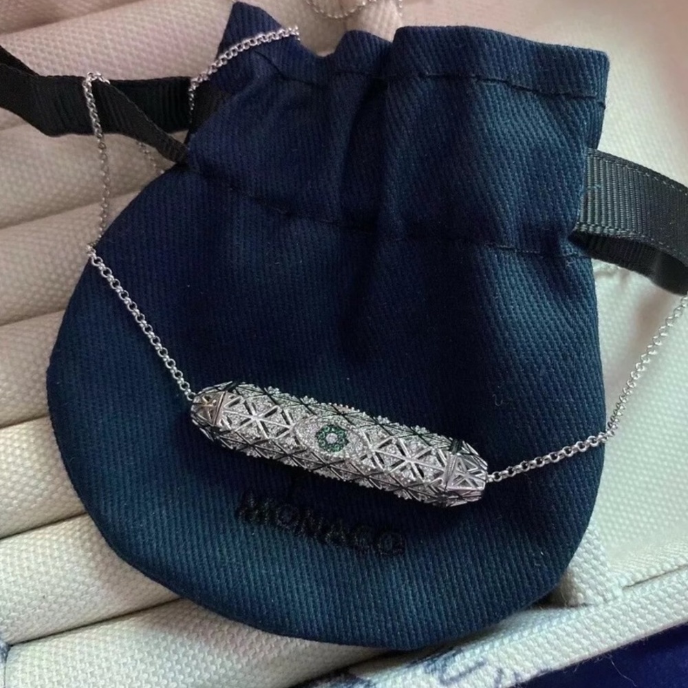 Evil Eye Spinner Necklace